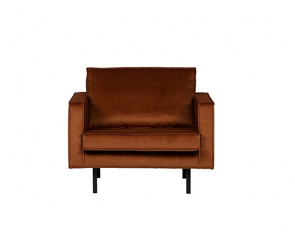 Rodeo velvet armchair